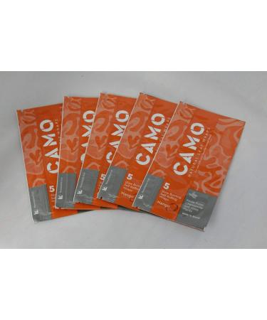 6 Packs CAMO Natural Leaf Wraps Mango 30 Sheets Herbal Chamomile Mate