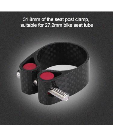 VGEBY1 Bike Seatpost Clamp - 31.8mm Quick Release Carbon Fiber Mountain Bike Accessory - Buy Online on SooperMarket.com