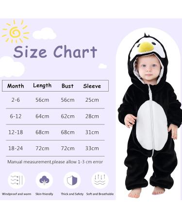 COOKY.D Unisex Winter Animal Hooded Baby Romper - Black Bird (18-24 Months) - Buy Online on SooperMarket.com