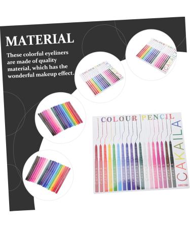 Healeved 18pcs Eyeliner Accessories for Makeup Tools Cosmetics Eye Line Pencils Accessories Abs - Buy Online on SooperMarket.com
