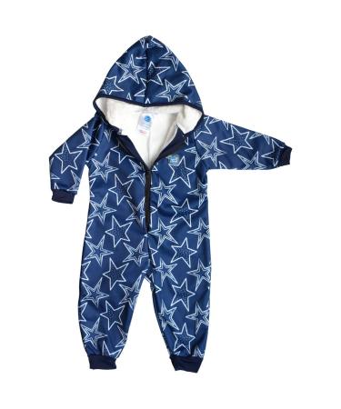 Splash About Fleece Lined All in One Puddle Suit 1-2 Years Stars