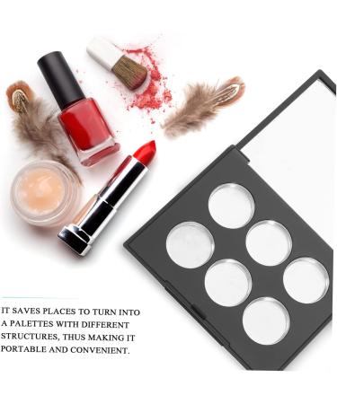 Gogogmee 1 Set Box Square Eye Shadow Box Lip Balm Containers Empty Eyeshadow Palette Lipstick Case Plastic - Buy Online on SooperMarket.com