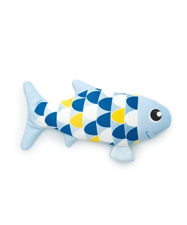 Catit Groovy Fish - Motion Activated Dancing Fish Flipping Fish Cat Toy Blue All Breed Sizes Blue One Size