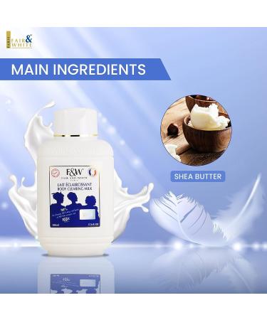 F&W Original Body Clearing Milk by Fair and White - Skin Brightening Treatment - Buy Online on SooperMarket.com