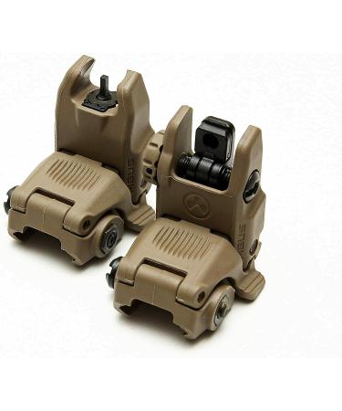Magpul MBUS Sight Set GEN 2 Color Flat Dark Earth Front & Rear Included