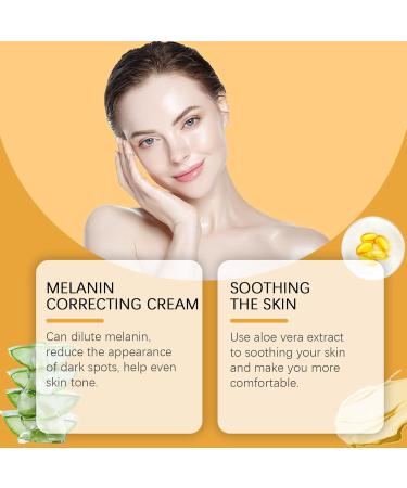 Melanin Correcting Cream Melanin Correcting Body Cream Melanin Repair Cream Body Moisturiser for Dry Skin Dark Spot Corrector Cream for Body Underarm Dark Knees and Elbows Neck Armpit - Buy Online on SooperMarket.com