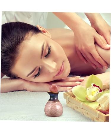 Amosfun 1 Set Aromatherapy Bottle Vinegar Dispenser Essential Oils Diffuser Fragrance Liquid Bottle Condiment Containers Ceramic Oil Dispenser Cruets Dispenser Ceramics Sake Bottle Spa 9.5X5.5cm Pink - Buy Online on SooperMarket.com