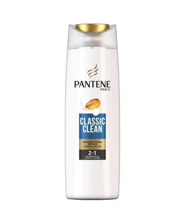 Pantene Pro-V Classic Clean 2-in-1 Shampoo and Conditioner for Healthy Looking and Shiny Hair and for Normal and Mixed Hair 400 ml