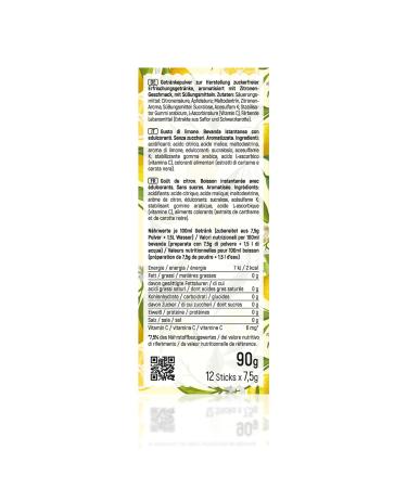 Intick Sugar-Free Instant Lemon Drink | Vegan | 12 x 1.5L | Low Calorie & Vitamin C Boost - Buy Online on SooperMarket.com
