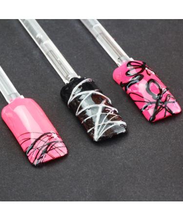 Buy UV/LED Gel Flux Line-It - NailArt Spidergel Black 002 for Stunning Nail Designs | International Shipping - Buy Online on SooperMarket.com