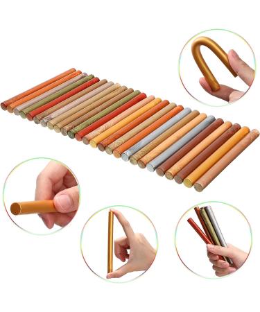 26 Pieces Glue Gun Sealing Wax Sticks for Wax Seal Stamp and Letter Retro Vintage Seal Glue Gun Sealing Wax Great for Wedding Invitations Cards Envelopes Wine Gift Wrapping (Metal Colors) - Buy Online on SooperMarket.com
