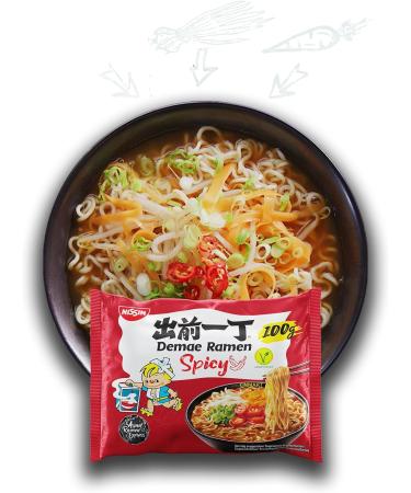 CNMART Japanese Demae Ramen Instant Noodles Spicy Flavour 100g (Pack of 20) - Buy Online on SooperMarket.com