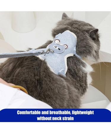 Phcozy Adjustable Rabbit Dishes & Leash for Dwarf Rabbits - Soft Durable Perfect for Small Animals & Outdoor Use (22-37cm) - Buy Online on SooperMarket.com