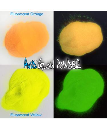 Glow Powder Pigment Variety - 6 Colors Fluorescent Pack for Resin, Slime, Nail Polish - 3.2oz/90g Total | Glow in The Dark Pigment Powder - Strontium Aluminate 6 Pack - Buy Online on SooperMarket.com