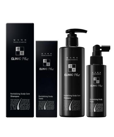 Daeng Gi Meo Ri - Clinic Plus Revitalizing Scalp Shampoo 9.4 FL. OZ/ 280ml + Clinic Plus Revitalizing Scalp Tonic 3.3 FL OZ/100ml set