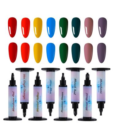 16-Color Narina Artist Palette with Mixing Pad & Mini Palettes - High Pigment Nail Art | 24 Grids Solid Colors International Shipping - Buy Online on SooperMarket.com