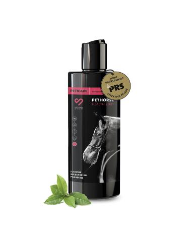 Peticare anti-parasites horse shampoo |Against mites fleas fungi |Effectively relieves itching & supports regeneration process |Unique PRS system for long effects - Pethorse Health 2021 250 ml