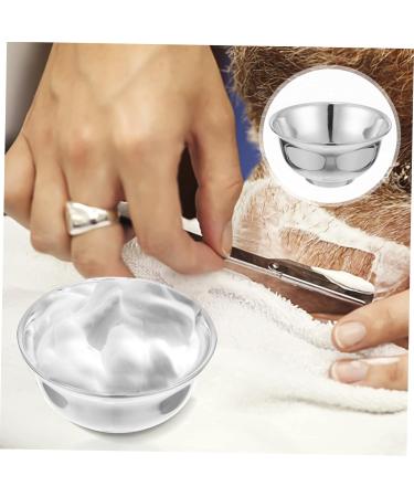 Angoily Metal Impact Bowl & Razor Cup | Rustproof Steel Shaving Accessories for Men - Perfect for Face Cleaning & Foam - Buy Online on SooperMarket.com