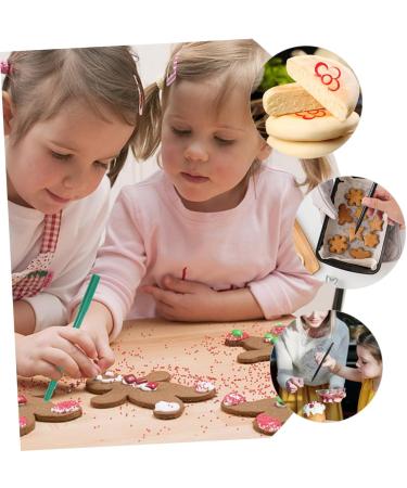 CRAFTHROU 6pcs Decor Cake Boxes Biscuits Double-Tips Food Markers Cake Cookie Coloring Pens Food Pens Plastic - Buy Online on SooperMarket.com
