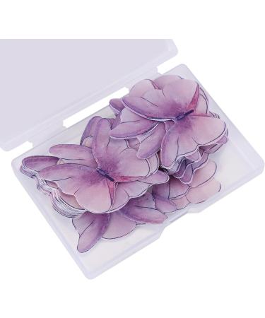 Butterfly Cupcake Topper Asudaro 3D Butterfly Cupcake Toppers Edible Butterfly Cake Cupcake Decoration for Birthday Wedding Fairy Party Butterfly Wall Sticker Decal One Size Purple - Buy Online on SooperMarket.com