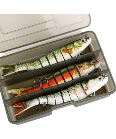 3-Piece Wobbler Hecht Kader Set | Realistic Swimbait for Predatory Fish | 13.5cm 27g | International Shipping Available - Buy Online on SooperMarket.com