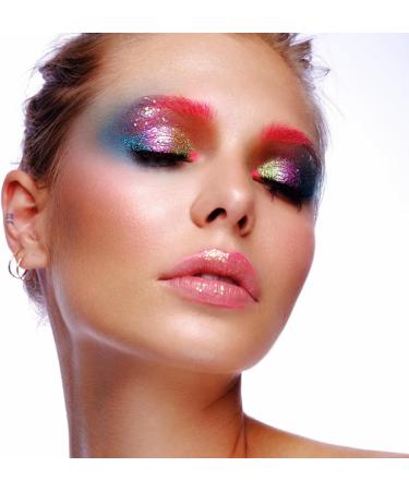 Stargazer UV Glitter Shaker Yellow. Cosmetic glitter powder for use on the eyes lips face body hair and nails. UV Yellow - Buy Online on SooperMarket.com