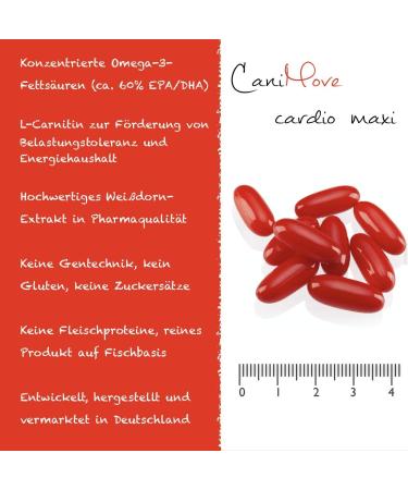 Canimove Doppelpack (200 Capsules) - Veterinary-Approved Support for Heart Function in Large Dog Breeds - Buy Online on SooperMarket.com