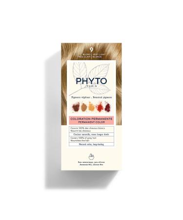 Phyto Color Permanent Color - 9 Very Light Blond Black
