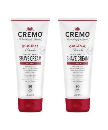 Cremo Barber Grade Original Shave Cream 2-Pack - 6 Oz