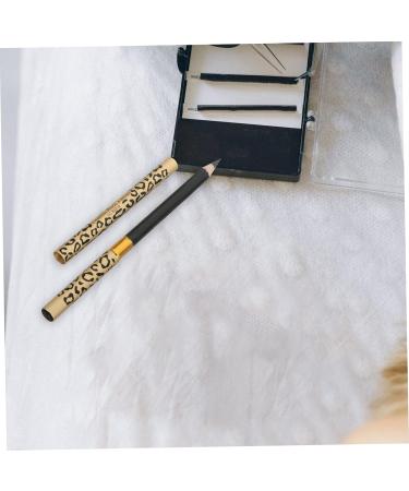 MUSISALY 2pcs Double Head Eyebrow Pencil Brow Gel Brow Brush Pencil for Eye Brown Teezers Puff) Uk Wooden 1 count (Pack of 1) Black - Buy Online on SooperMarket.com