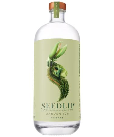 Seedlip Garden 108 - Non-alcoholic Spirit | Calorie Free, Sugar Free | Spirits Alternative | Alcohol Free Cocktails | 23.7fl oz (700ml)