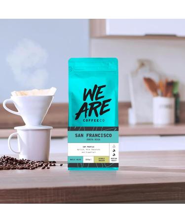 Coffee Beans 227g Bag Whole Bean Coffee Costa Rica Coffee Beans Chocolate & Fruits Notes 100% Arabica Medium Roast Speciality Freshly Roasted Single Origin (We Are Coffee Co) Whole Bean 227 g (Pack of 1) - Buy Online on SooperMarket.com