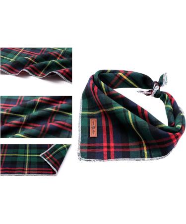 Lionet Paws Christmas Bandana for Dogs | Headscarf & Trochcock for Small Medium & Large Dogs - 1 Pack - Gr nkelk - Buy Online on SooperMarket.com