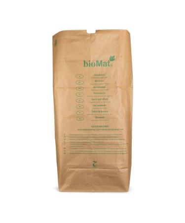bioMat 240l compostable paper bags for organic waste bins 1-ply tear-resistant & wet-proof (25 pieces) 25 pieces (1 pack) 240l (25 pieces)