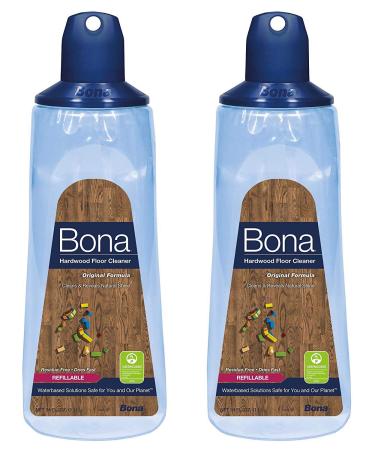 Bona Hardwood Floor Cleaner Refillable Cartridge, 34 oz, 2 Pack