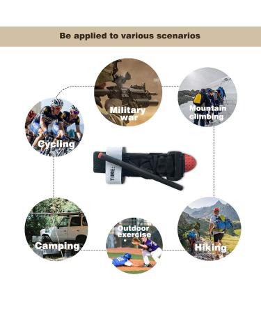 Rhino Rescue Tourniquets - One-Hand First Aid Set for Emergency Bleeding | 4 PC Tactical Life-Saving Gear for Paramedics & Field Use - Buy Online on SooperMarket.com