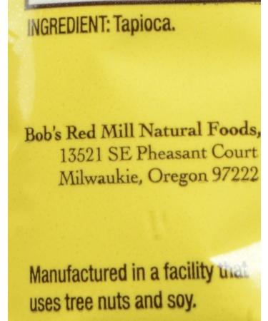 Bob's Red Mill Tapioca Flour - 20 oz | Gluten-Free & Versatile Baking Ingredient - Buy Online on SooperMarket.com