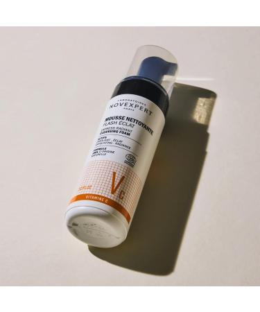 NOVEXPERT Light Cleansing Foam with Vitamin C - Peeling & Smoothing - 150ml for Radiant Skin | International Shipping Available - Buy Online on SooperMarket.com