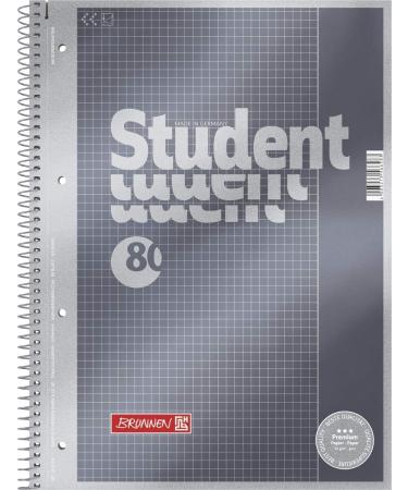 Premium Fountain Notepad A4 - 4-Fold Cover Metallic Effect 80 Sheets (Pack of 2) - Perfect for Students | International Shipping - Buy Online on SooperMarket.com