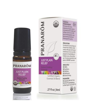 Pranarom Essential Oil Just Plain Relief .27 fl oz (8 ml)