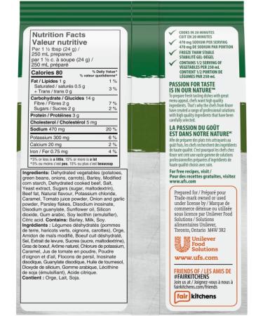Knorr Professional Beef and Barley Soup Mix - Buy Online on SooperMarket.com
