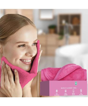 Teksome Facial Cleansing Towel Comfortable Soft Makeup Removal Towel - Makeup Remover Face Cloth Light Weight Face Cleansing Towel for Daily Use Dating - Buy Online on SooperMarket.com
