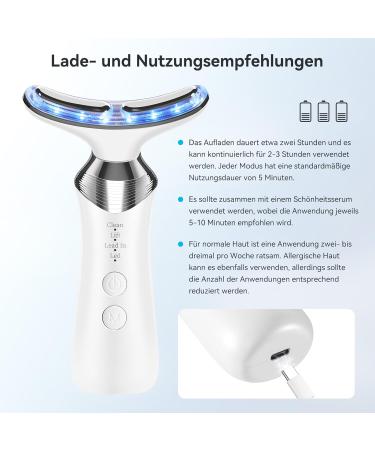 Carer Spark 4-in-1 Facial Massage Device - Anti-Aging RF EMS & LED Technology for Wrinkle Reduction & Skin Tightening - Buy Online on SooperMarket.com