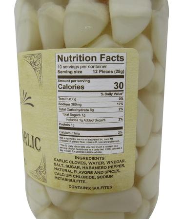 Buc-ee's Habanero Garlic Pickles | Gluten Free | No High Fructose Corn Syrup | 16 oz Resealable Jar - Buy Online on SooperMarket.com