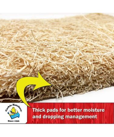 Cackle Hatchery Laying Hen Nest Box Pads - 13x13 (6 Pack) | Premium Quality - Buy Online on SooperMarket.com