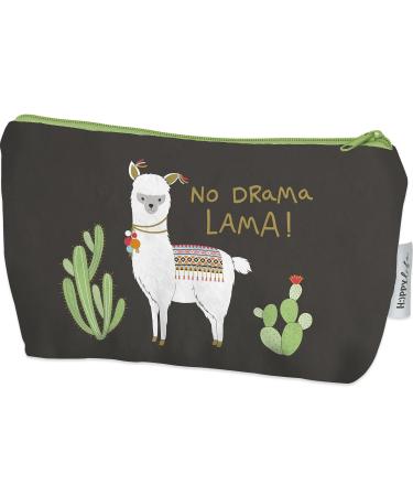 H:)PPY life pencil case motif "Lama" | Pencil case with zipper 20 cm x 12 cm x 4 cm No Drama Lama | Gift | 45571