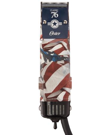 Oster Classic 76 Detachable Blade Operation Home Front Professional Clipper Flag 6 Piece Set