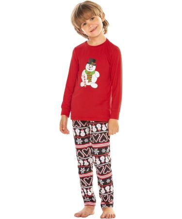Ekouaer Christmas Family Pajamas Set - Red Nightwear for Men, Women & Kids (6 Years) - Buy Online on SooperMarket.com