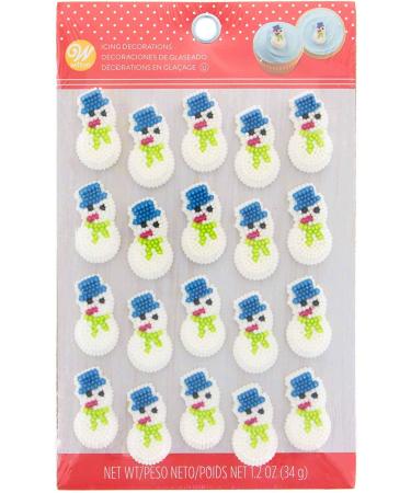 Wilton Snowman Dot Matrix Icing Decorations - 25 Pack - Buy Online on SooperMarket.com