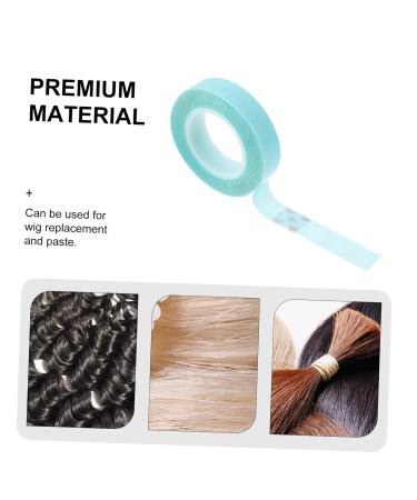Mikinona 4 Rolls Wig Double Sided Tape Hair Extension Extension Supplies Adhesive Strips for Hair Extension Hair Extension Accessories Waterproof Wig Tape Hair Extension Holder medium Blue - Buy Online on SooperMarket.com
